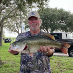 Dean Amos with Big Bass